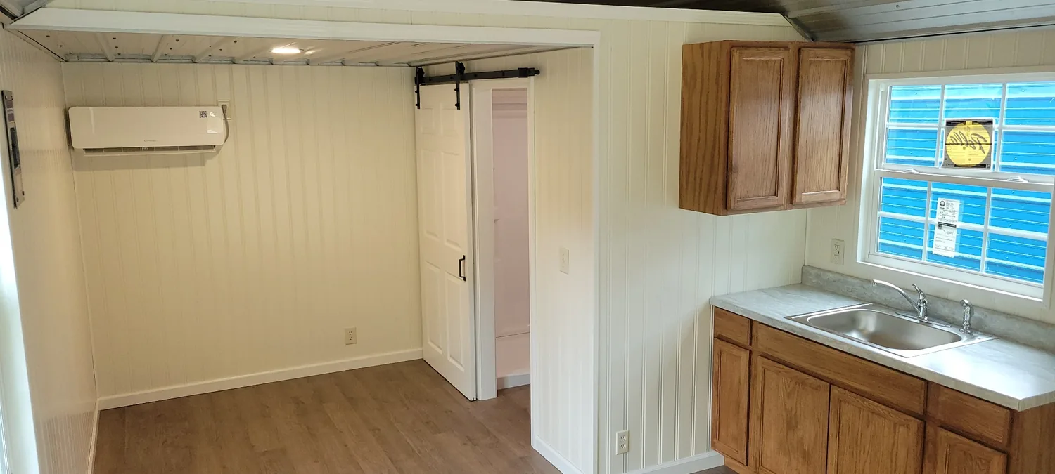 Basecamp Green open studio interior